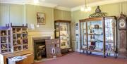 The Garden Room at Hollytrees Museum showing the Dolls House