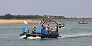 Ariel view of Brightlingsea Harbour Foot Ferry
