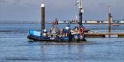 Foot Ferry leaving the Jetty