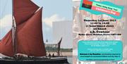 Poster with Thames Barge