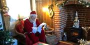 Santa at The Thatched Cottages