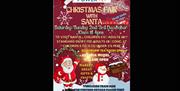 Christmas with Santa poster