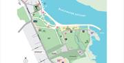 Map of Promenade Park Maldon