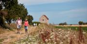 Walking at St. Peter's Chapel