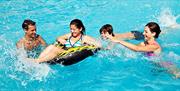 Swimming Pool Fun at Waldegraves Holiday Park, Mersea Island, Essex