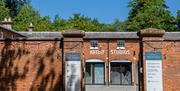 The Stables at Hylands Estate, home to the Artist Studios and The Deli cafe.