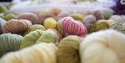 Wool Yarn at the Craft Fair