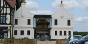 The front of the Epping Forest Visitor Centre in Chingford.