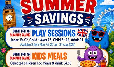 Little Monsters House of Fun GREAT BRITISH SUMMER SAVINGS