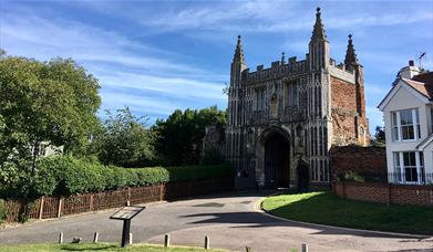 St John's Abbey gatehouse