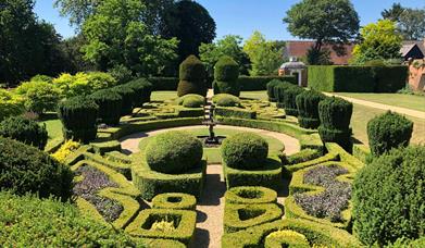 The Dutch Garden in Bridge End Garden