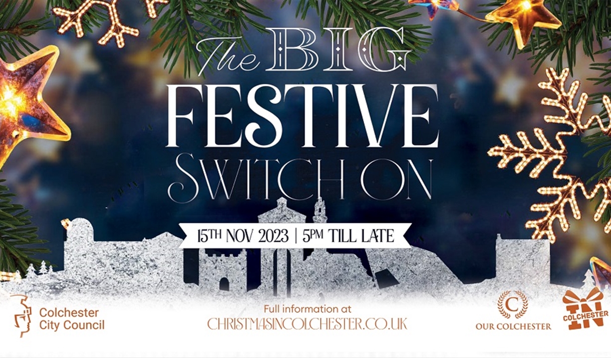 The BIG Festive Switch On Promo graphic