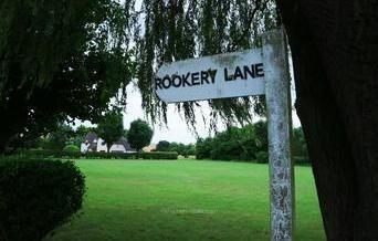 Rookery Lane signpost
