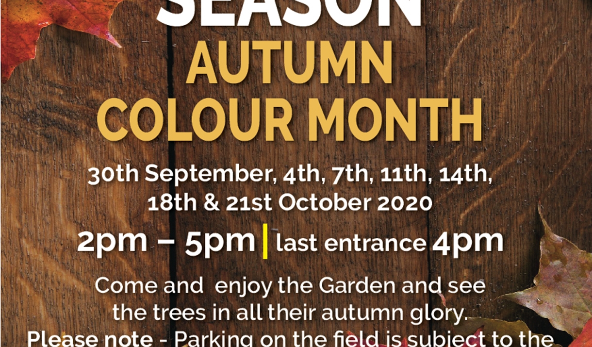 Autumn Colour Month Gibberd Garden