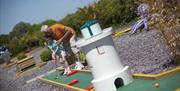 Crazy Golf at Waldegraves Holiday Park, Mersea Island, Essex