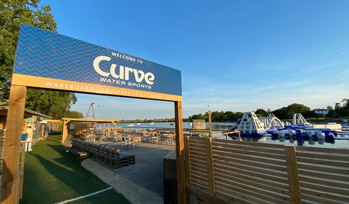 Curve Water Sports, Cafe and Water Activity Centre Entrance Curve Water Sports, Cafe and Water Activity Centre Entrance