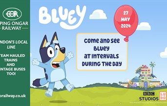 Come and See Bluey at the Epping Ongar Railway