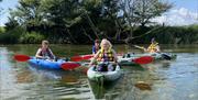 Kayaking at Curve Water Sports