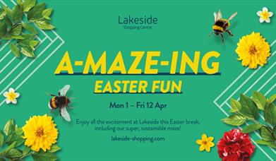 Lakeside puts on Essex's first ever recycled maze and sustainable Spring experience