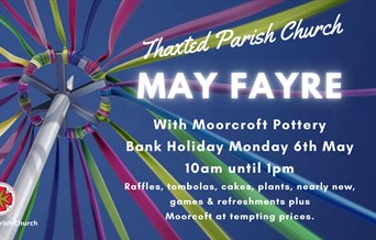 Thaxted Church May Fayre with Moorcroft