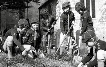 Growing up, digging deep. The Story of the Scouts, food and farming