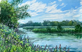 Art Workshop: Paint a Spring Landscape in Watercolours