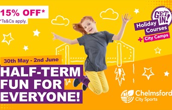 May half term courses for kids!
