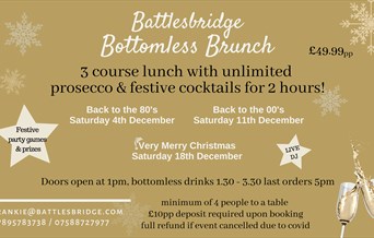 Battlesbridge Bottomless lunch