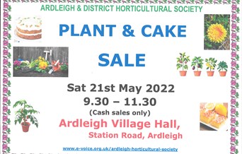Ardleigh Plant and Cake sale