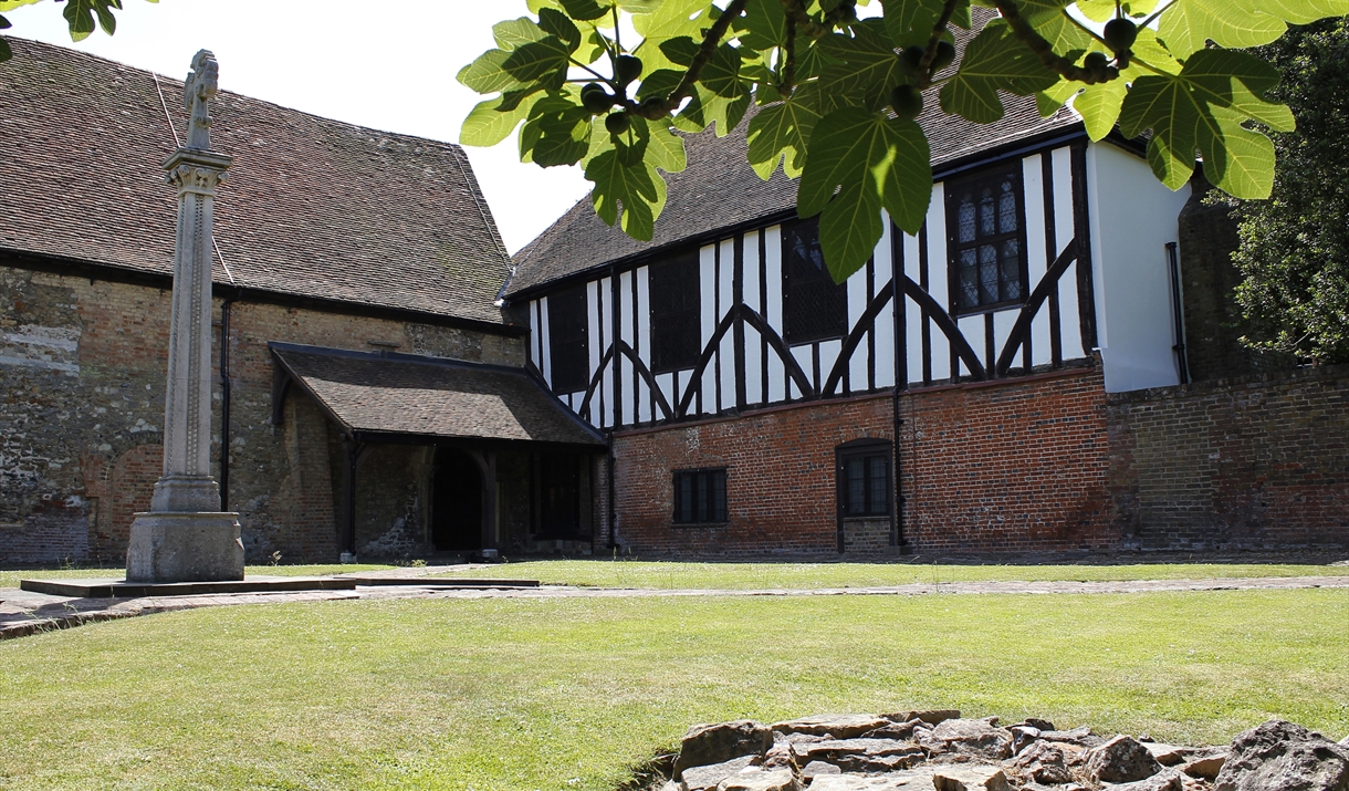 Prittlewell Priory view from courtyard