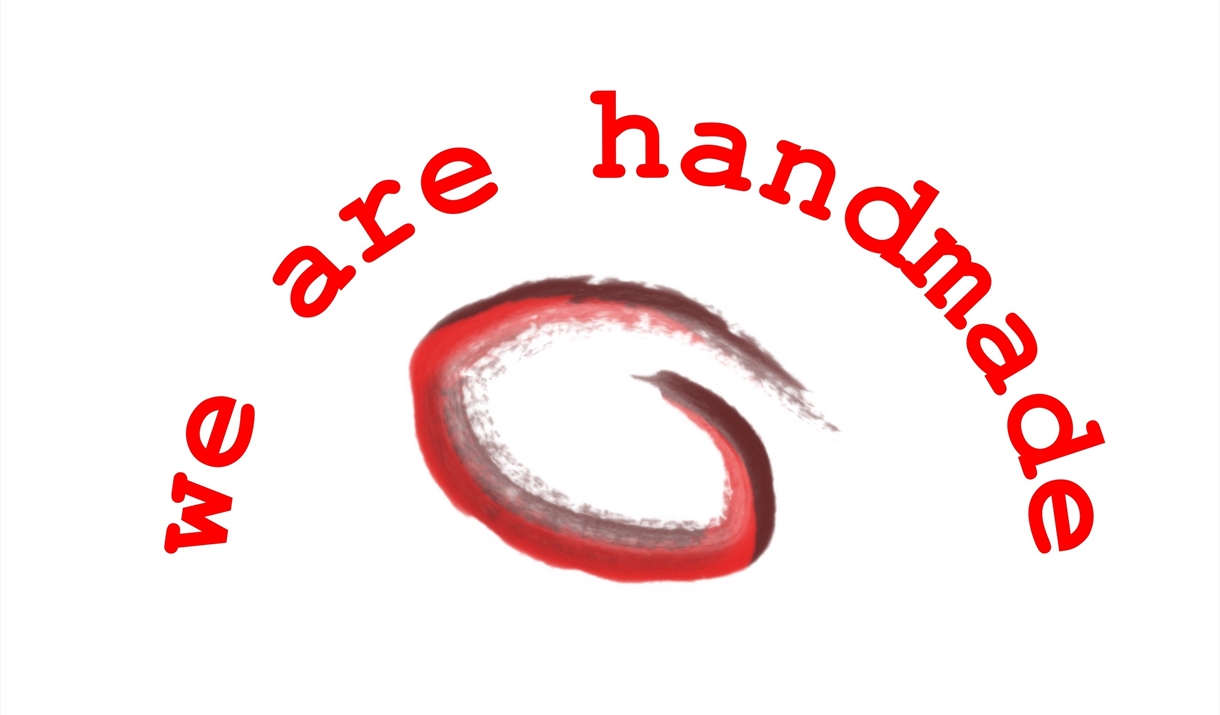 we are handmade logo