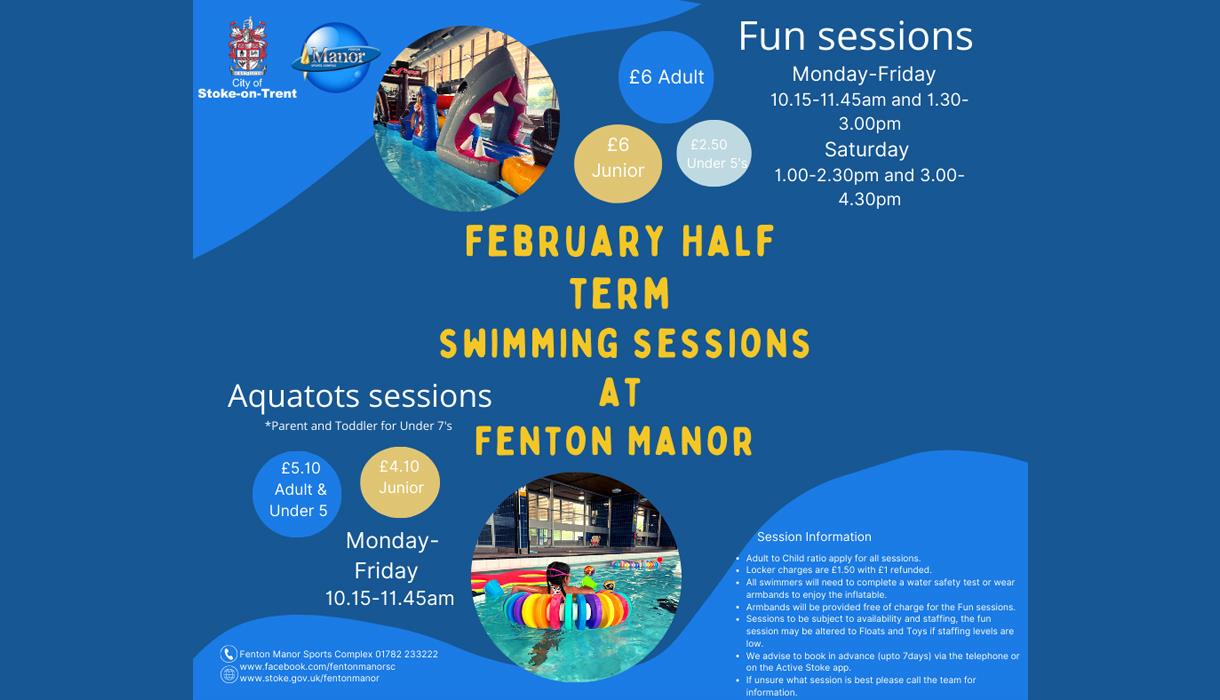 Make a splash at Fenton Manor