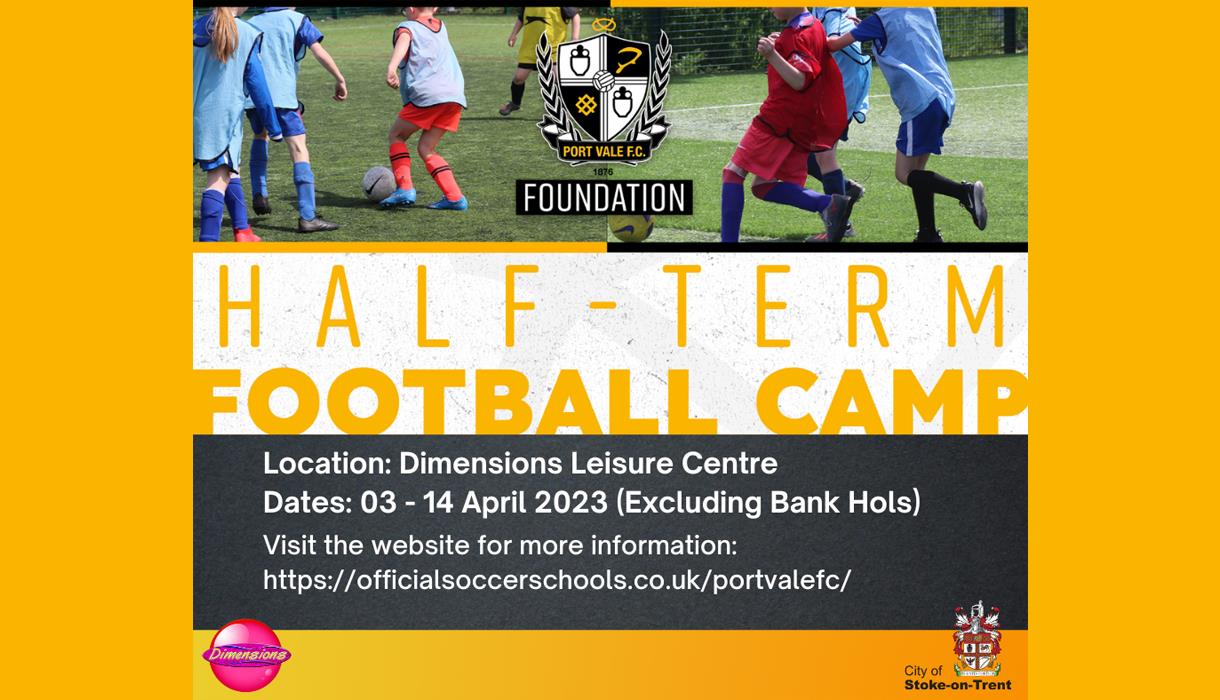 Port Vale Half-Term Football Camps