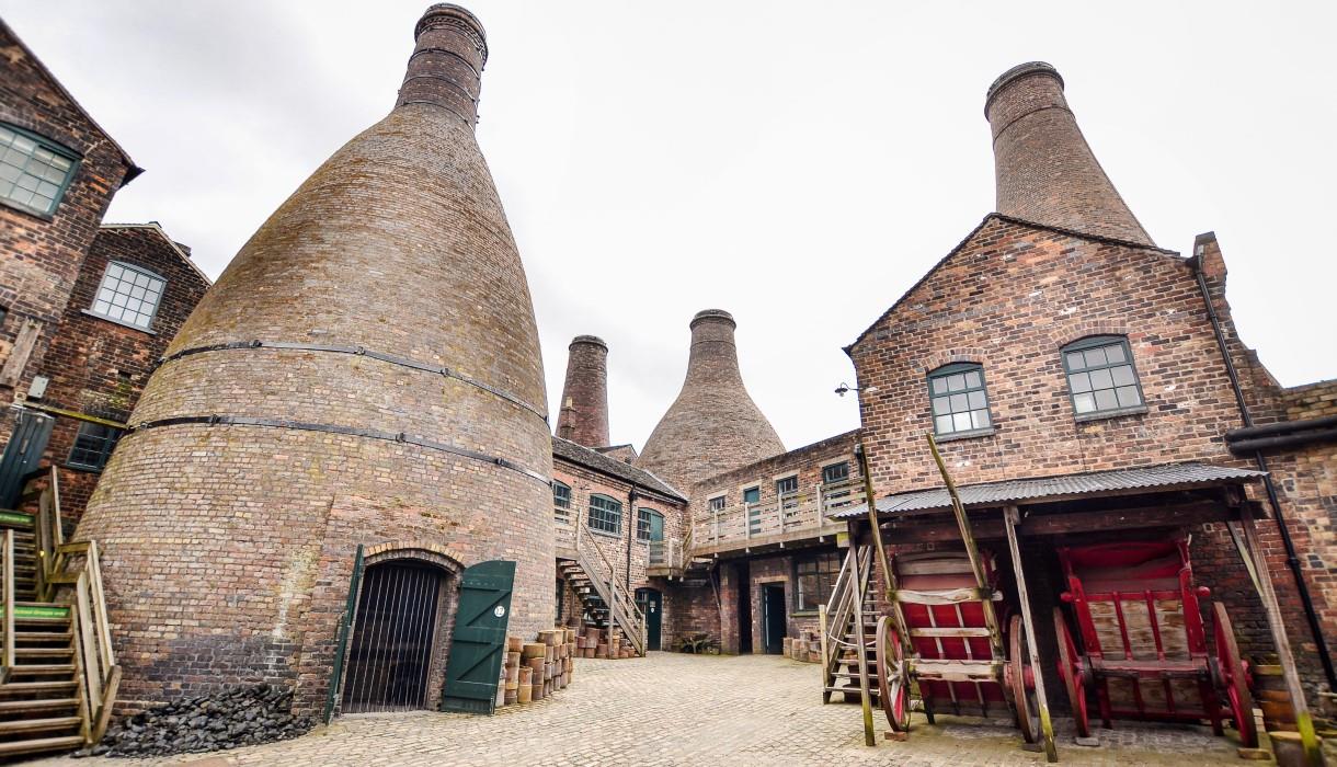 Gladstone Pottery Museum - historic venue for hire for events in Stoke-on-Trent