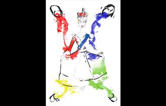 A Splash of Royal Colour