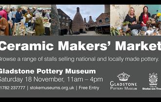Ceramic Makers Market at Gladstone Pottery Museum