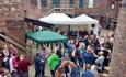Gladstone Pottery Museum Event in the Courtyard