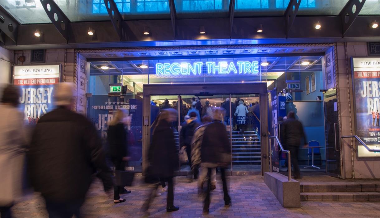 Regent Theatre in Stoke-on-Trent's Cultural Quarter
