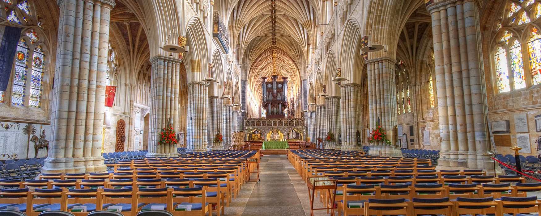 Internal of the Exeter Cathedral