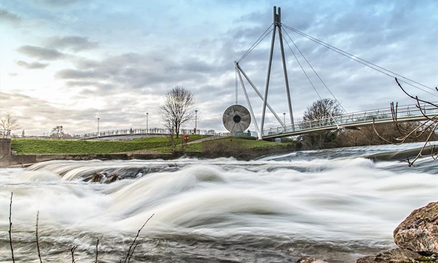 Image of the River Exe - taken from Mill on the Exe