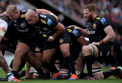 Exeter Rugby by Train