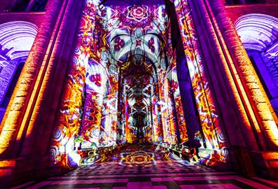 The Storytellers: A Sound & Light Experience by Luxmuralis