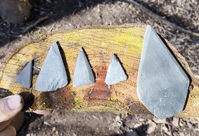 Arrow head necklace workshop