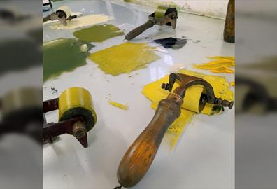 Botanical Monoprints Half Day Printing Workshop