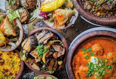 Moroccan platter
