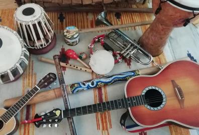 Musical Moments Together - workshop for adults with learning disabilities