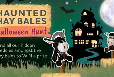 Haunted Hay Bales Halloween Hunt