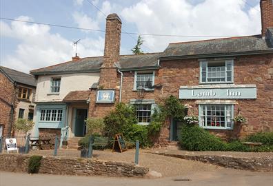 Front of The Lamb Inn