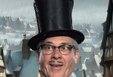 Count Arthur Strong is Charles Dickens in 'A Christmas Carol'