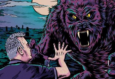 Stewart Lee vs The Man-Wulf